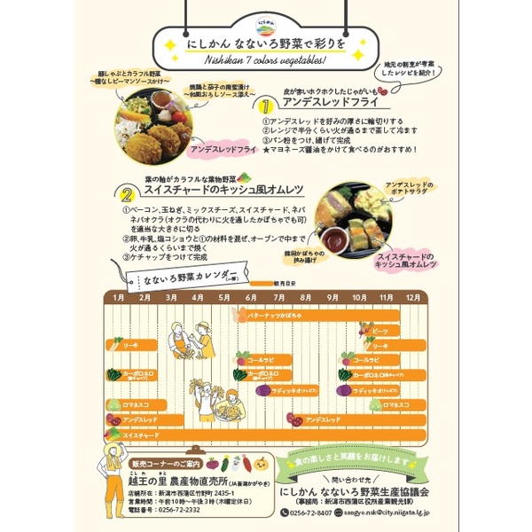 越王の里直売所】にしかん・なないろ野菜詰め合わせセット（10~12品