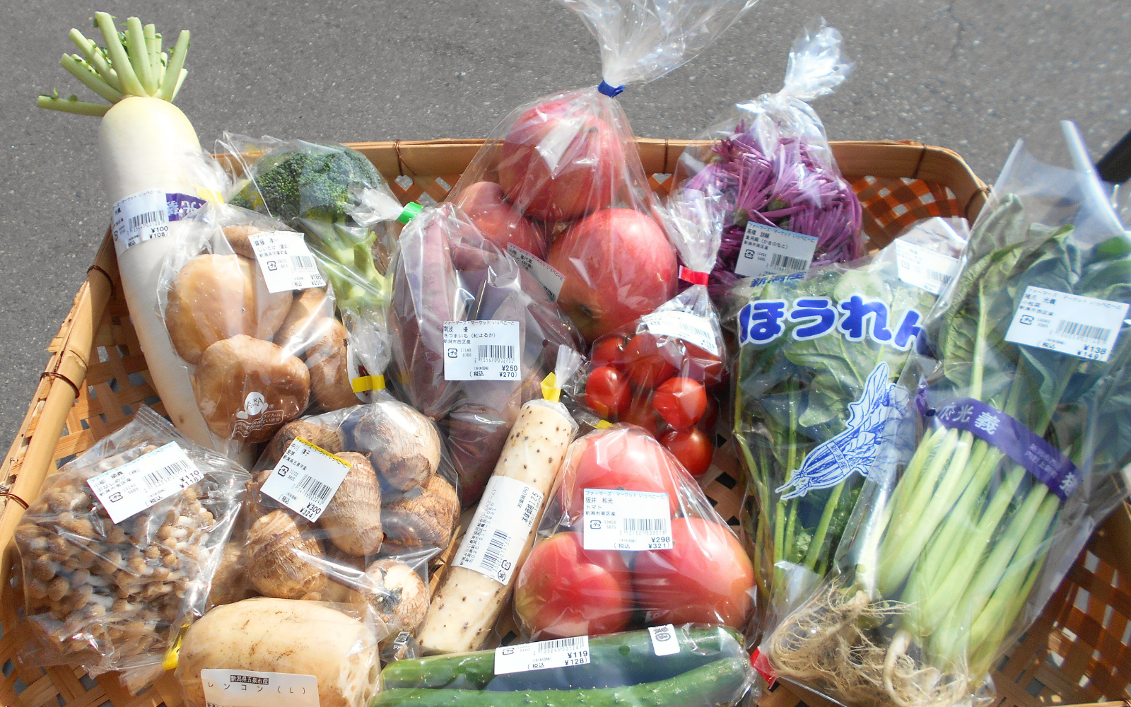 「いっぺこ～と」新鮮野菜詰合せセット（4月）の商品画像 2