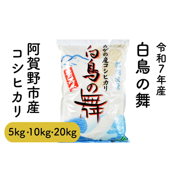 白鳥の舞コシヒカリ 【令和7年度米 阿賀野市産】 | 新潟ごっつぉ産直便