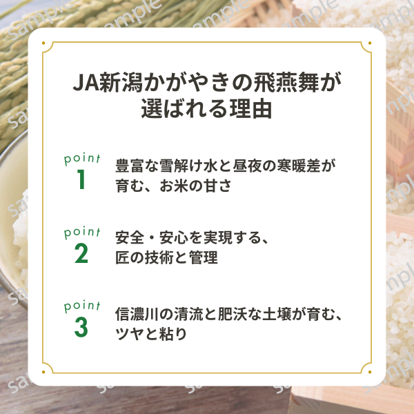 飛燕舞（ひえんまい）【令和7年度米 燕市産】特別栽培米コシヒカリの商品画像 4