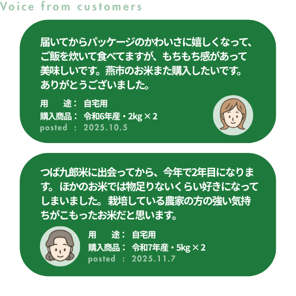 【令和7年産】つば九郎米　2kg･5kg【燕市産・コラボ米】の商品画像 6